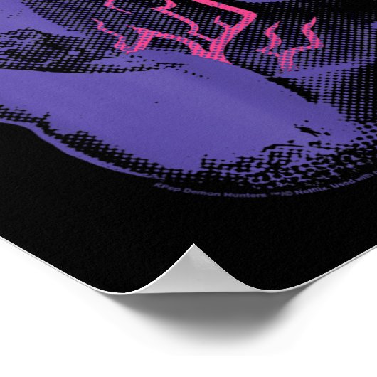 Kp Demon Hunters Halloween Huntrix Rumi Demon Mark Poster (Hoek)