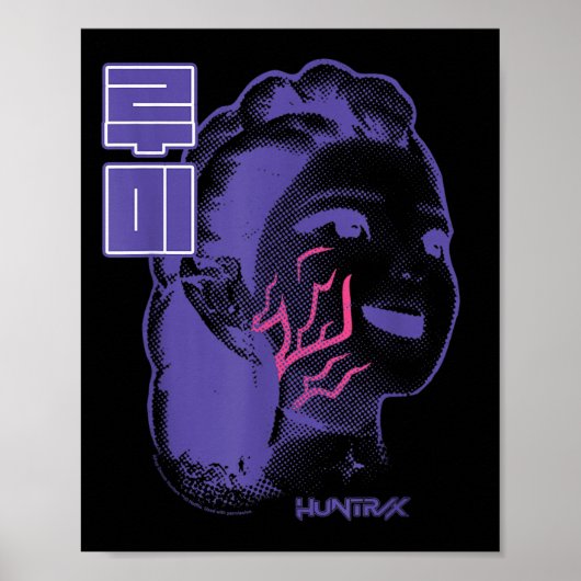 Kp Demon Hunters Halloween Huntrix Rumi Demon Mark Poster (Voorkant)