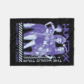 Kp Demon Hunters Halloween Huntrix The World Tour  Fleece Deken (Voorkant (Horizontaal))