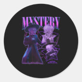 Kp Demon Hunters Halloween Mystery Showcase Y2k St Ronde Sticker (Voorkant)