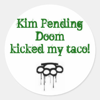 KPD-stickie Ronde Sticker