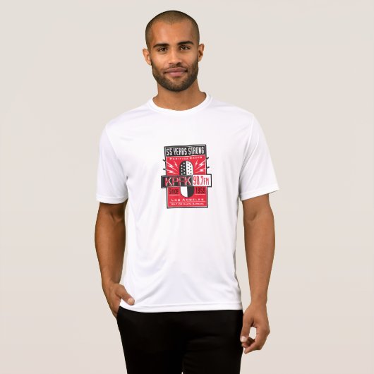 KPFK 55th Jubileum Basic T-Shirt (Voorkant volledig)