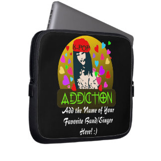 ╚" ♪ ♥ KPOP Addication-Neopree Laptop Sleeve ♥ ♫" 