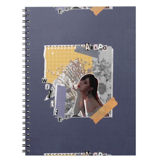 Kpop Aespa Winter Girlgroup Notitieboek (Voorkant)