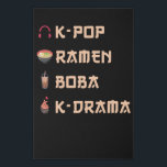 KPOP Cadeau Imitatie Canvas Print<br><div class="desc">Kpop Gift Funny K-Pop Merch voor alle Koreaanse pop-liefhebbers en zoals de Koreaanse cultuur. Voor mannen,  meisjes en vrouwen de K-Pop,  ramen noedels,  belkopthee of k-drama-liefde</div>