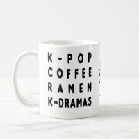 KPOP COFFEE RAMEN KDRAMA COFFEE MOK