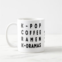 KPOP COFFEE RAMEN KDRAMA COFFEE MOK