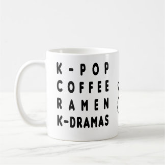KPOP COFFEE RAMEN KDRAMA COFFEE MOK