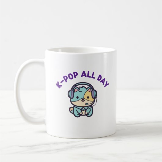 Kpop Cute Coffee Mug Gift Koffiemok (Links)