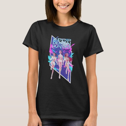 Kpop Demon Hunter Dark Fantasy Art | Anime-Inspire T-shirt (Voorkant)