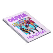 KPop Demon Hunters Notebook, Kids Huntrix Notitieboek (Rechterzijde)