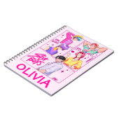 KPop Demon Hunters Notebook, Kids Saja Boys Notitieboek (Linkerzijde)