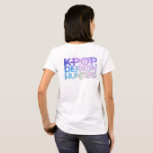 KPop Demon Hunters Tshirt, Huntrix Womens T-shirt (Achterkant volledig)