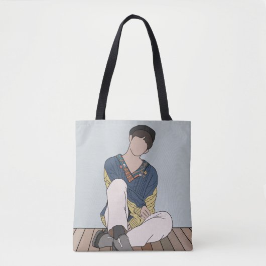 Kpop Fan Art Tote Bag (Voorkant)