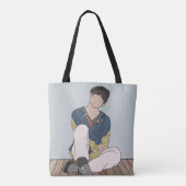 Kpop Fan Art Tote Bag (Achterkant)