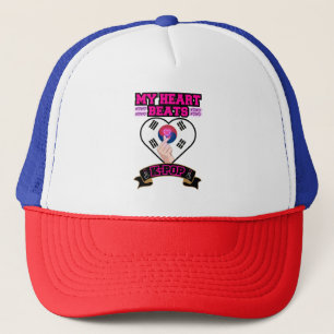 KPop Hart Korea Vlag Hand Symbool Muziek Ontwerp Trucker Pet