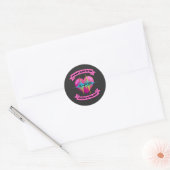 KPop Heart Sound Rhythm Music Beat Fan Design Ronde Sticker (Envelop)