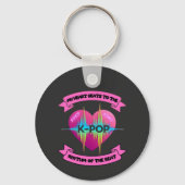 KPop Heart Sound Rhythm Music Beat Fan Design Sleutelhanger (Voorkant)