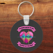 KPop Heart Sound Rhythm Music Beat Fan Design Sleutelhanger (Voorkant)
