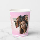 Kpop Idol Verjaardag Fancafe Stijl Cupsleeve Papieren Bekers (Achterkant)