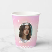 Kpop Idol Verjaardag Fancafe Stijl Cupsleeve Papieren Bekers (Voorkant)