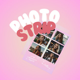 Kpop Idol Verjaardag Fancafe Stijl Fotostrip Kaart
