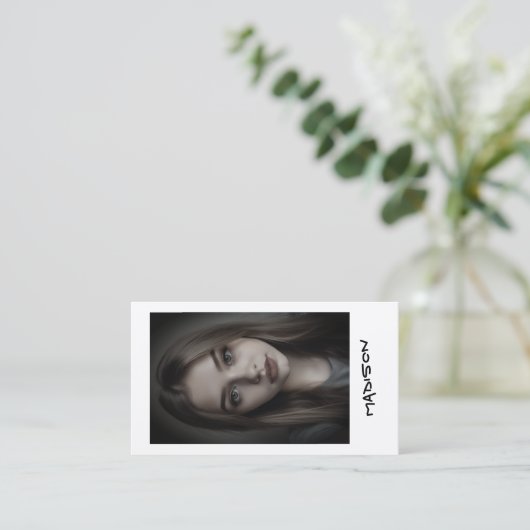 Kpop Idol Verjaardag Fancafe Stijl MiniPolaroid Ka Visitekaartje (Staand voorkant)