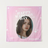 Kpop Idol Verjaardag Fancafe Stijl Tapijt Wandkleed (Voorkant)