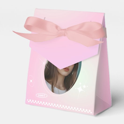 Kpop Idol Verjaardag Fancafe Style Bedankdoosjes (Voorkant Zijde)