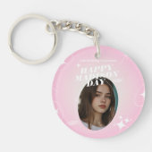 Kpop Idol Verjaardag Fancafe Style Sleutelhanger (Voorkant)