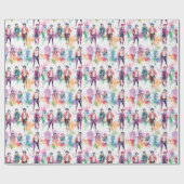 Kpop Idols - Cadeaupapier (Vlak)