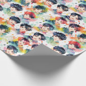 Kpop Idols - Cadeaupapier (Hoek)