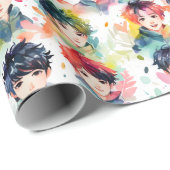 Kpop Idols - Cadeaupapier (Rol Hoek)