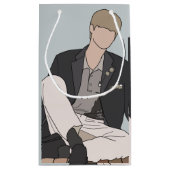 Kpop Inspired Illustrated SVT Klein Cadeauzakje (Achterkant)