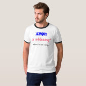 KPOP is verslaafd! T-shirt (Voorkant volledig)