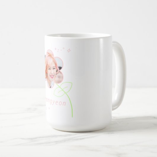 Kpop Jeongyeon Twice Cute Teen estheticum Koffiemok (Voorkant rechts)