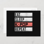 Kpop K-pop Gezegde Funny Briefkaart (Voorkant / Achterkant)