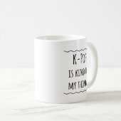 Kpop Korean Pop Music Gift Coffee Mok (Voorkant rechts)