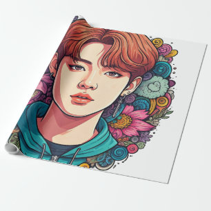 Kpop Kpopfan Kpopfanart Kpopidol Kpoptekening Kpop Cadeaupapier