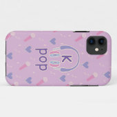 kpop liefde schattig k pop Case-Mate iPhone case (Achterkant (horizontaal))