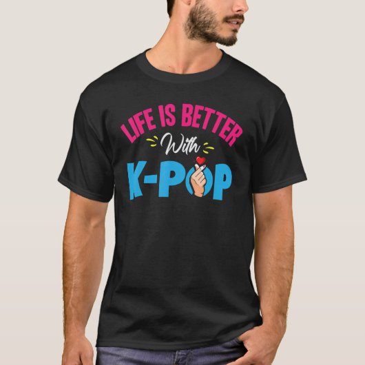 Kpop Lover T-shirt (Voorkant)