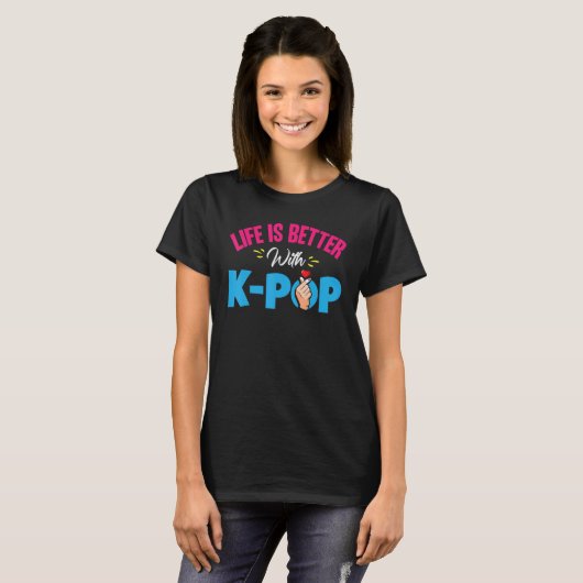 Kpop Lover T-shirt (Voorkant volledig)