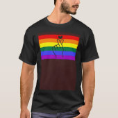 Kpop Merchandise Fan Addict LGBTQ Gay Pride Vlag Q T-shirt (Voorkant)