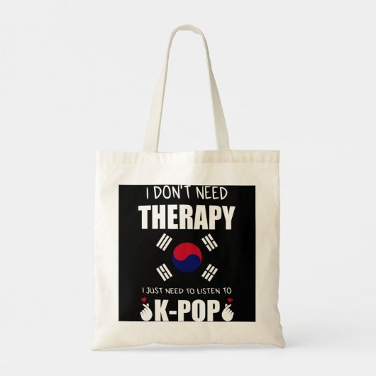 Kpop Merchandise Zuid-Koreaanse Pop Gift Pullo Tote Bag (Achterkant)