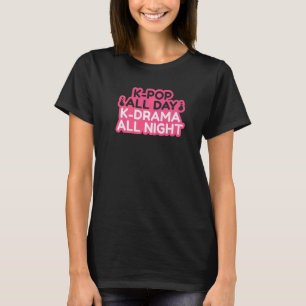 Kpop Music K Drama Korean Finger Heart Keto Girl T-shirt