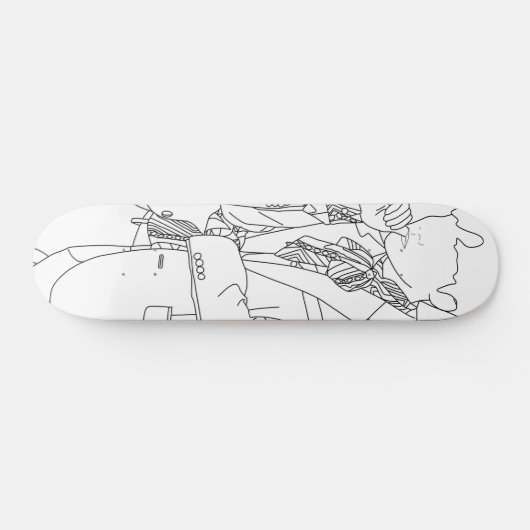 Kpop Roy Kim Persoonlijk Skateboard (Horizontaal)