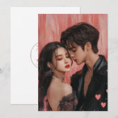 KPop-Valentijn-Kaart Feestdagenkaart (Voorkant / Achterkant)
