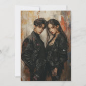 KPop-Valentijn-Kaart Feestdagenkaart (Voorkant)