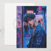 KPop-Valentijn-Kaart Feestdagenkaart (Voorkant / Achterkant)