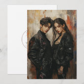 KPop Valentijnkaart Feestdagenkaart (Voorkant / Achterkant)